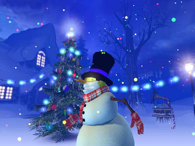 Christmas 3D Screensaver - Early holidays with Christmas 3D Screensaver!