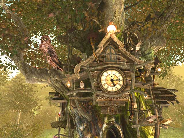 Screenshot of Cuckoo Clock 3D Screensaver 1.0