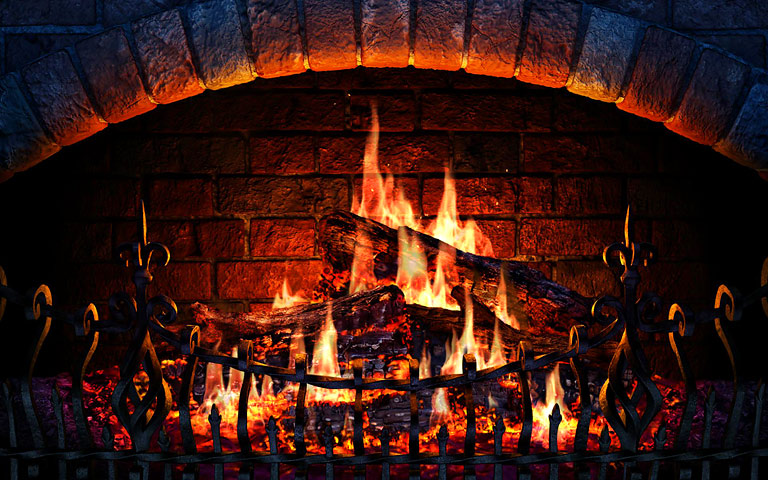 Screenshots for Fireplace 3D Screensaver - 2