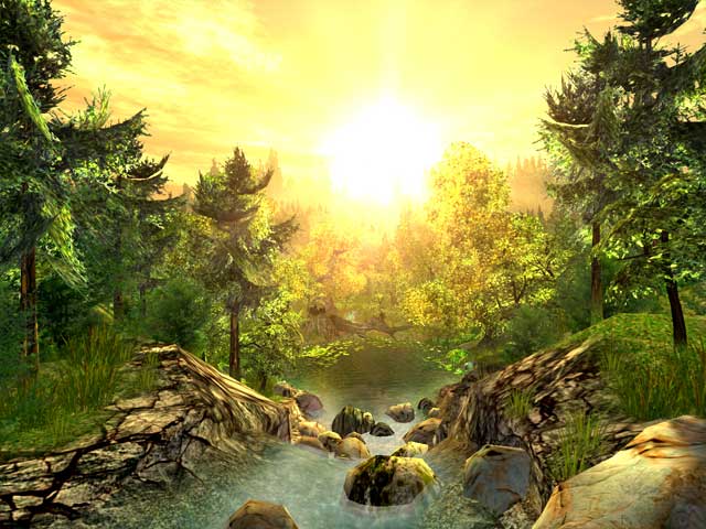 Windows 8 Nature 3D Screensaver full