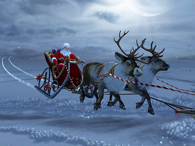 Santa Claus 3D Screensaver