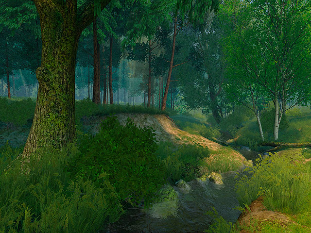 Summer forest 3d screensaver and animated wallpaper v1.0 build 1h33tmad dog
