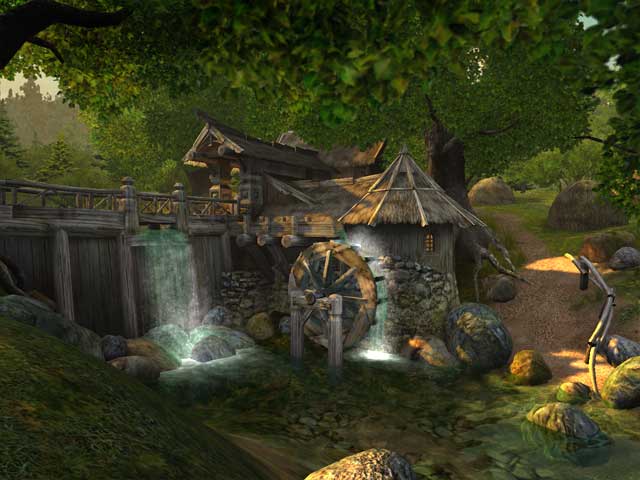 Watermill 3D Screensaver