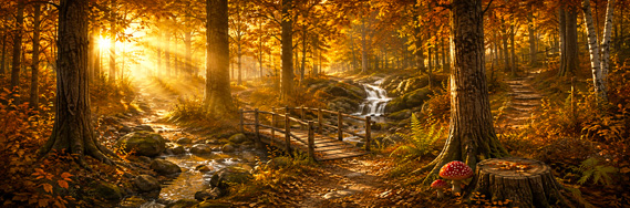 Into the Golden Forest