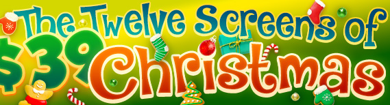 Special Offer - Christmas screensavers for just $29!