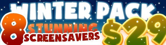 Special Offer - Winter screensavers