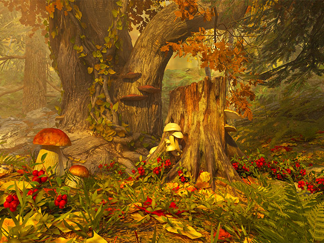 All Screensavers and Wallpapers 3D Screensavers - Autumn Hollow