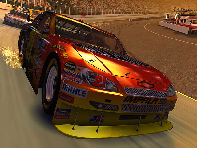 Adventure 3D Screensavers - Stock Car Racing