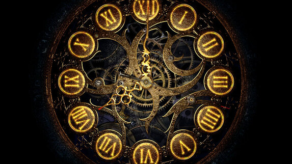 Light analog clock live wallpaper for Android. Light analog clock free  download for tablet and phone.