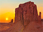 Sunset Monuments