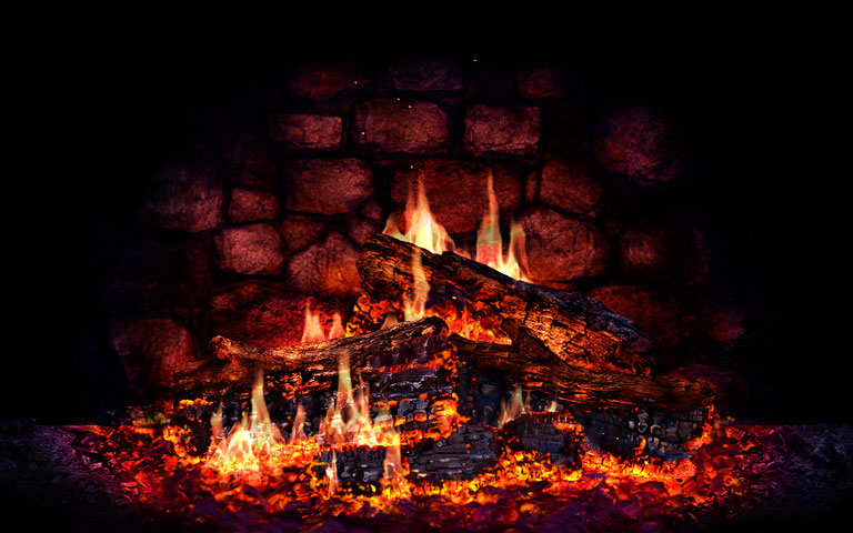 Macos 3d Screensavers Fireplace Lite Real Fireplace At Your